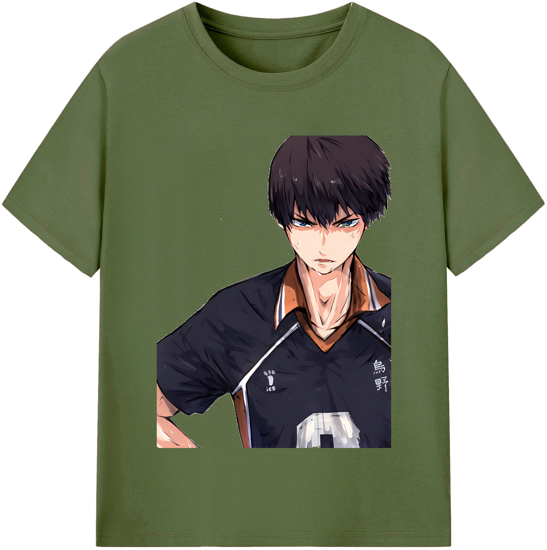 （画像用） ハイキュー!! Haikyu!! 綿100％半袖Tシャツ（フロントプリント）